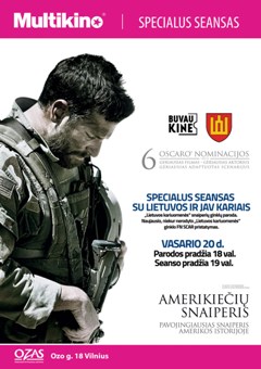 Amerikiečių snaiperis (Specialus seansas su Lietuvos ir JAV kariais)